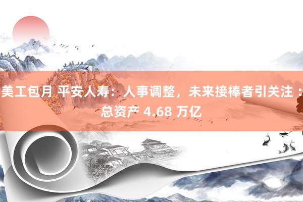 美工包月 平安人寿：人事调整，未来接棒者引关注 ：总资产 4.68 万亿